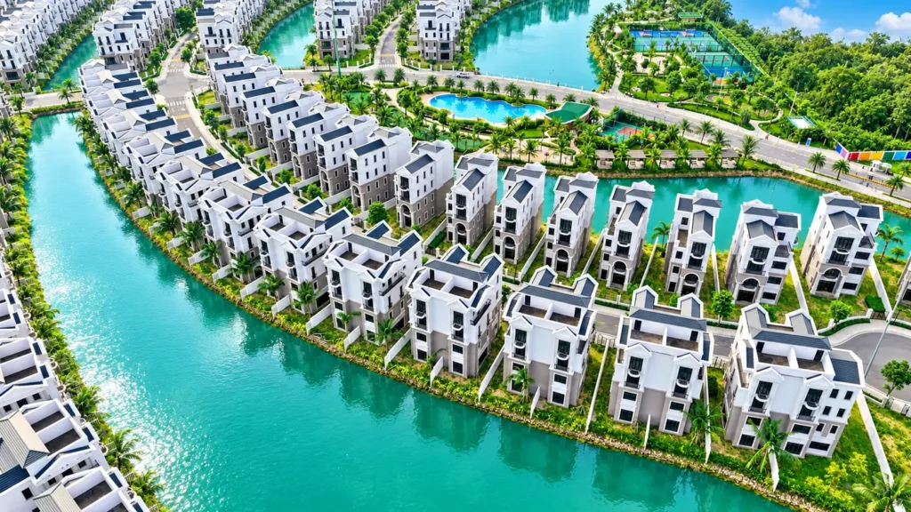 Biệt thự trên nhánh đảo ven hồ, phân khu Đảo Ngọc