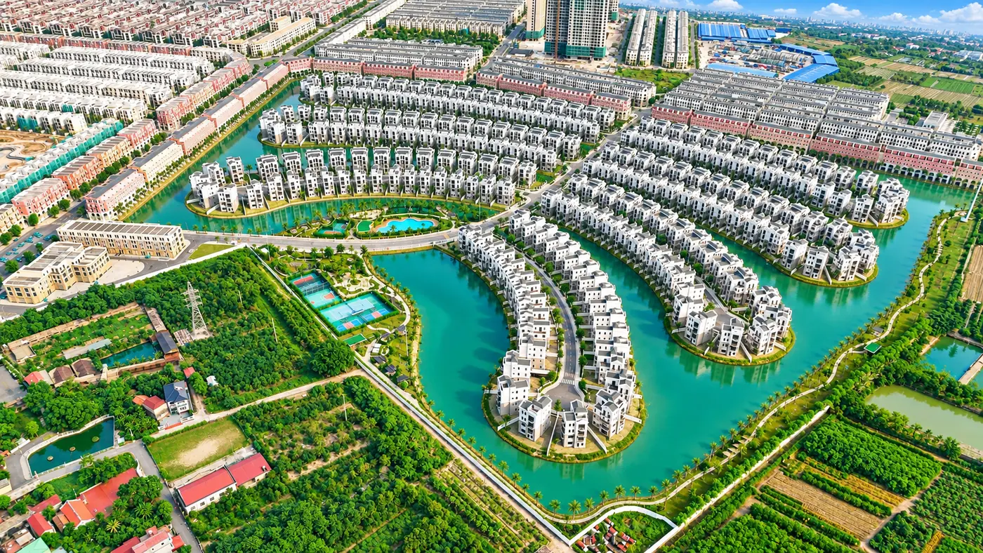Phân khu Đảo Ngọc có gì? 547 căn trên những nhánh đảo giữa hồ