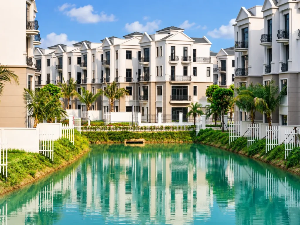 Biệt thự đơn lập hướng hồ, phân khu Đảo Ngọc