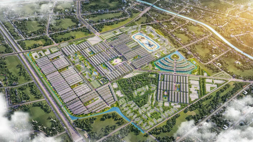 Phối cảnh tổng thể Vinhomes Ocean Park 2